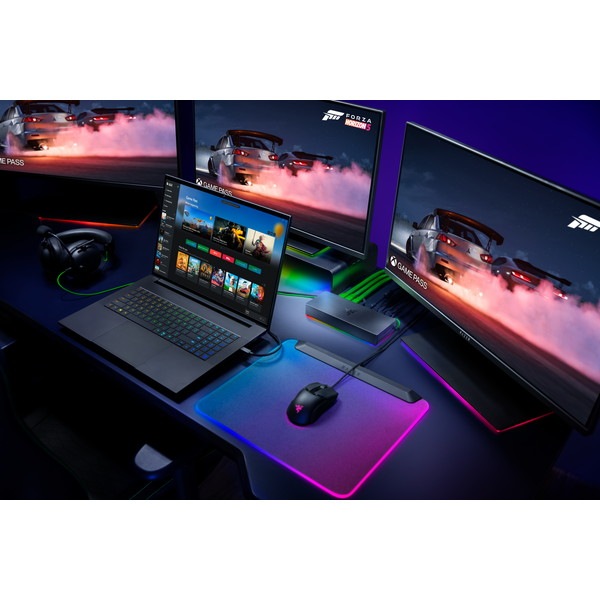 Razer RC21-02290100-R3J1 Razer Thunderbolt 5 Dock Chroma Thunderbolt 5 /4 USB4�б� /  �ȥ�ץ�4K �ǥ����ץ쥤�б� / SSD���ȥ졼��:����8TB��� / THUNDERBOLT SHARE�б� / Razer Chroma RGB��� �ڥ���󥻥��Բġ��̳�ƻ����Υ�������Բġ�