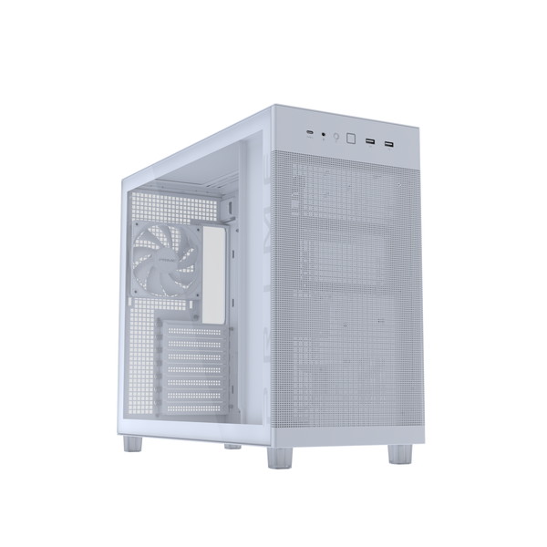 ASUS PC������ Prime AP303 Tempered Glass Panel  �ۥ磻�� PRIME AP303 TG WHITE ATX�ޥ����ܡ��� ����ե��å�������:����360mm ATX�Ÿ���˥å�:����180mm�ڥ���󥻥��Բġ��̳�ƻ����Υ�������Բġ�