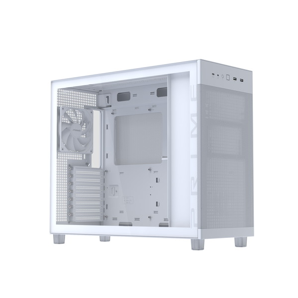 ASUS PC������ Prime AP303 Tempered Glass Panel  �ۥ磻�� PRIME AP303 TG WHITE ATX�ޥ����ܡ��� ����ե��å�������:����360mm ATX�Ÿ���˥å�:����180mm�ڥ���󥻥��Բġ��̳�ƻ����Υ�������Բġ�
