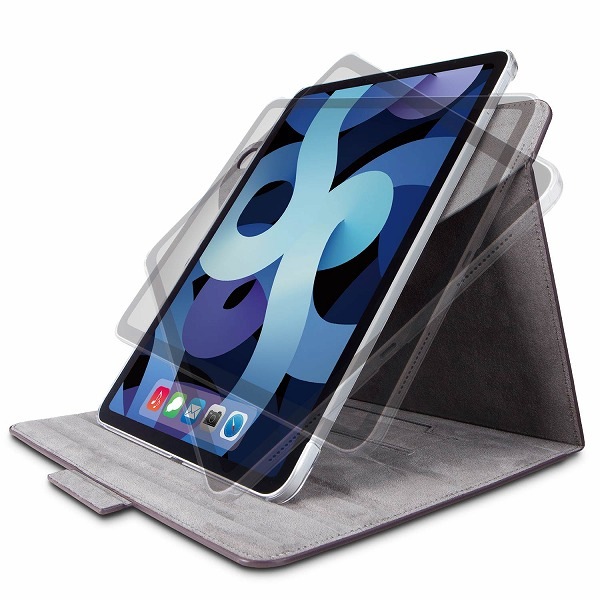 ELECOM ���쥳�� TB-A20M360BK iPad Air 10.9���ݎ�(��4���� 2020ǯ�ӎÎގ�) �ڎ��ގ������� ��Ģ�� ���ގ������ގݎڎ��ގ� 360�ٲ�ž �̎ގ׎��� �ڥ���󥻥��Բġ��̳�ƻ����Υ�������Բġ�