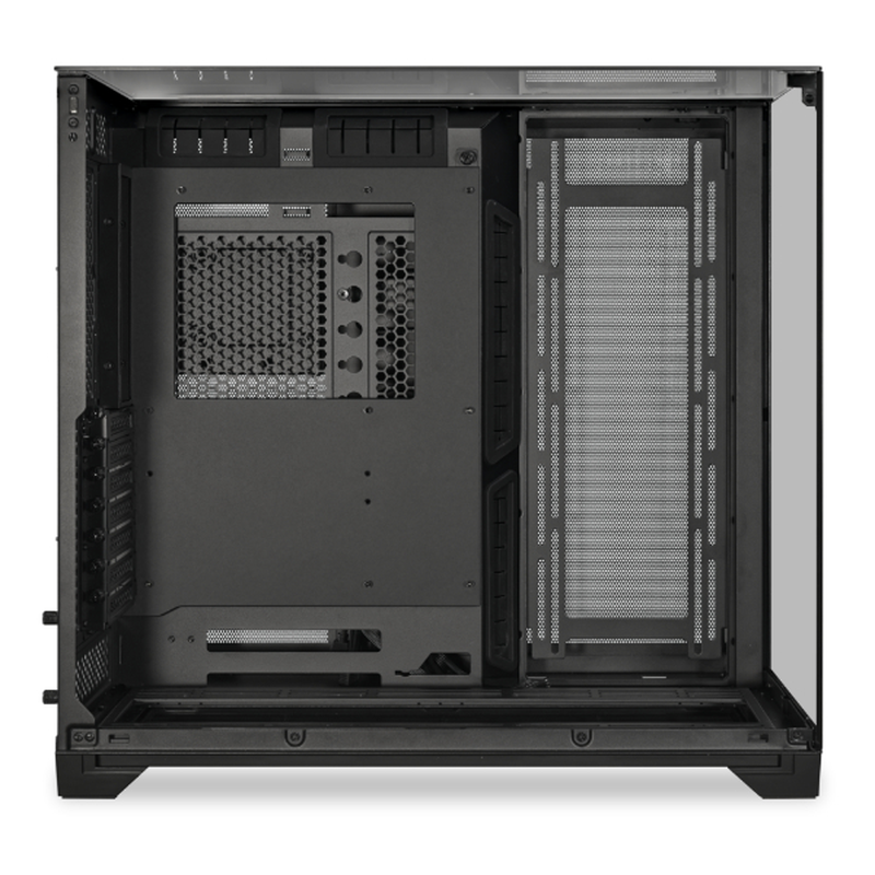 PC LIAN LI ꥢ꡼ O11 Vision Black бޥܡ E-ATX (Under 280mm)/ATX/Micro-ATX/Mini-ITX ڥ󥻥Բġ̳ƻΥԲġ