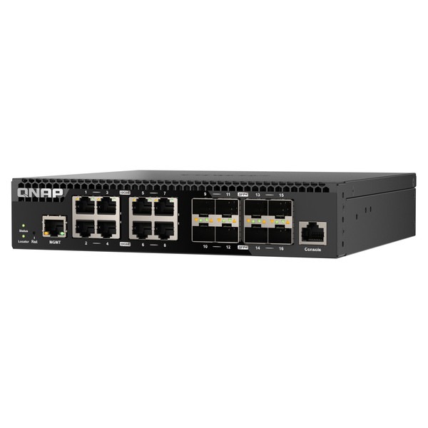 QNAP �ޥ͡����ɥ����å� QSW-M3216R-8S8T �ϡ��ե磻�ɥ�å��ޥ���ȷ� L2 10GbE Layer 2 �ݡ��ȿ���16 �����å��󥰥ե��֥�å���320 Gbps �Ÿ���¢�ڤ����󤻾��ʤǤ�/Ǽ�������б���