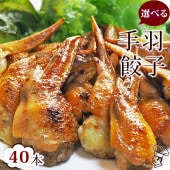 【 送料無料 】 手羽餃子 お試し 40本セット（5本入×8袋）手羽先餃子 肉餃子 バーベキュー BBQ bbq 焼き鳥 焼鳥 焼肉 晩酌 酒の肴 父の日 プレゼント 惣菜 冷凍