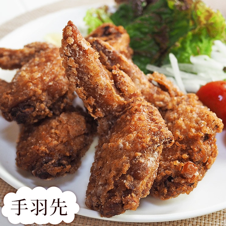 唐揚げ 国産 にんにく醤油唐揚げ 手羽先 5本 おかず 惣菜 おつまみ フライドチキン オードブル パーティー ギフト ボリューム 肉 生 チルド