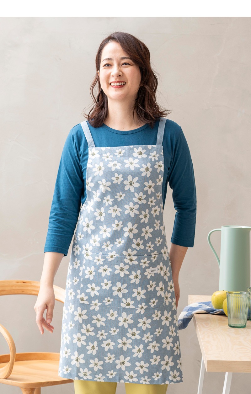 北欧プリントクロスエプロン | すべての商品 | エプロン会 わくわくが