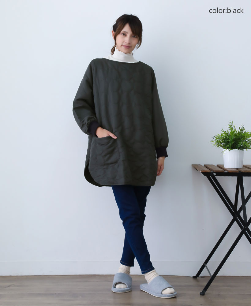 ローマン】キルト割烹着 | レディースエプロン,割烹着,無地 | エプロン