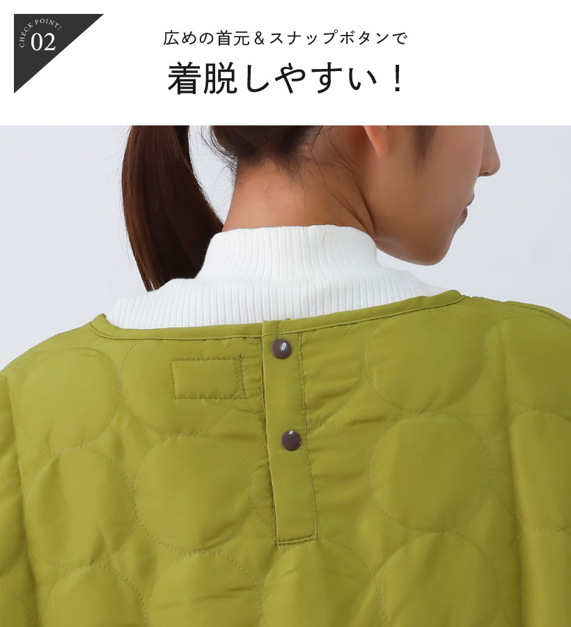 ローマン】キルト割烹着 | レディースエプロン,割烹着,無地 | エプロン