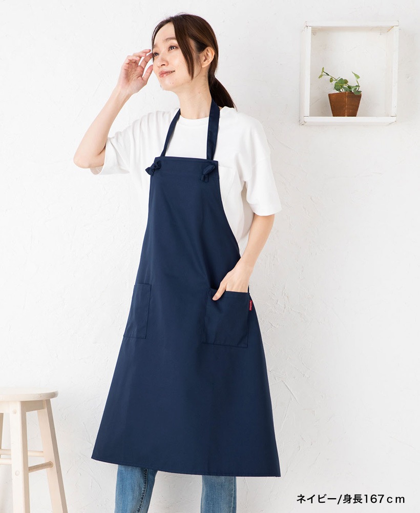 無地ホルターネックエプロン | レディースエプロン,ホルターネック