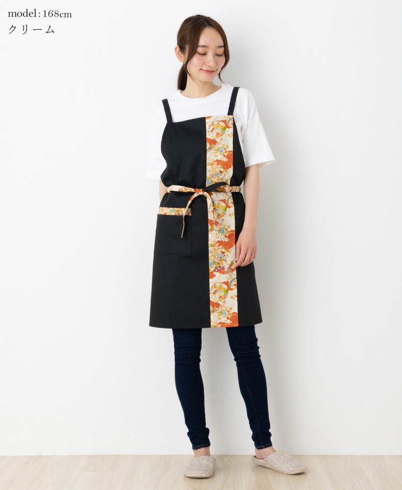 和柄エプロン | レディースエプロン,クロスタイプ,柄 | エプロン専門店