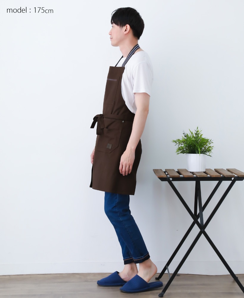 ダル ホルターネックエプロン | A+O | エプロン専門店-Apron Story -