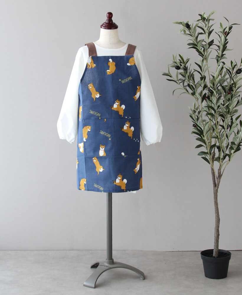 キッズエプロン 三角巾SET 110-120cm | キッズエプロン,三角巾セット