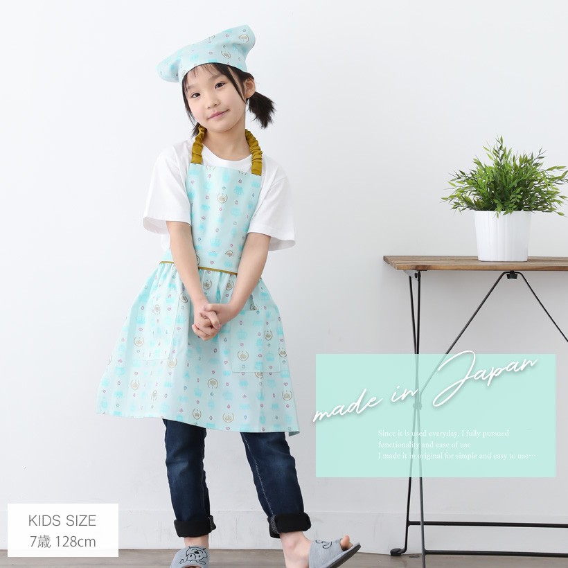 キッズエプロン 三角巾セット | キッズエプロン,三角巾セット