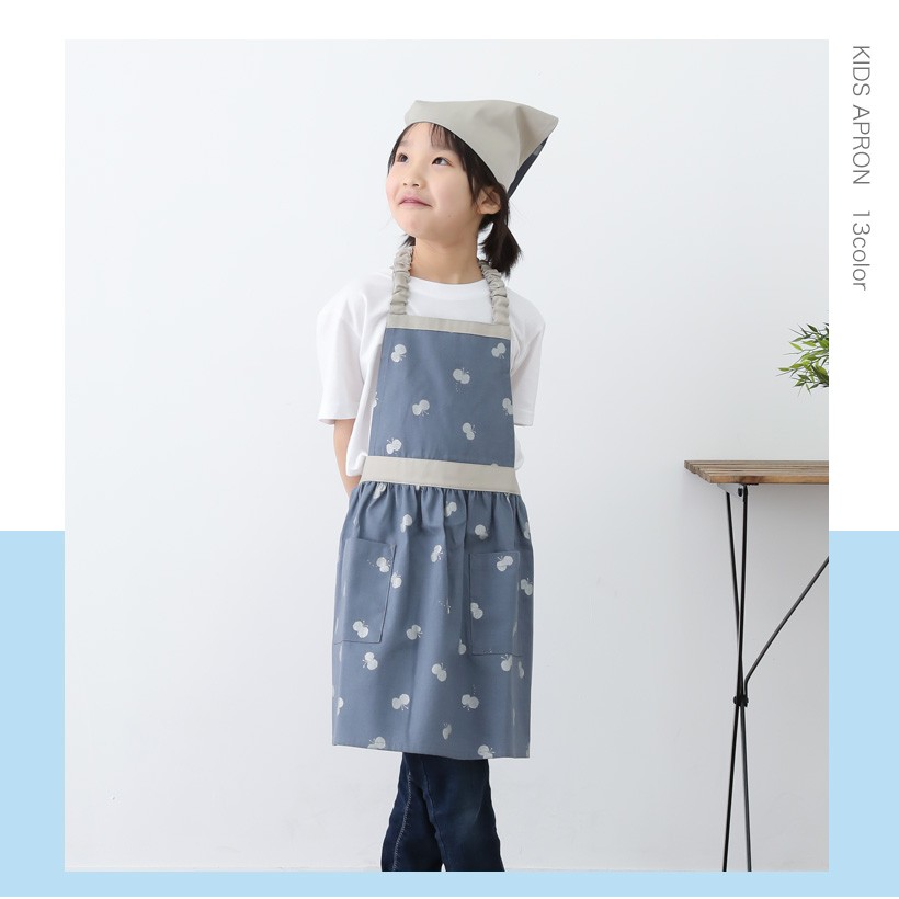 キッズエプロン 三角巾セット | キッズエプロン,三角巾セット