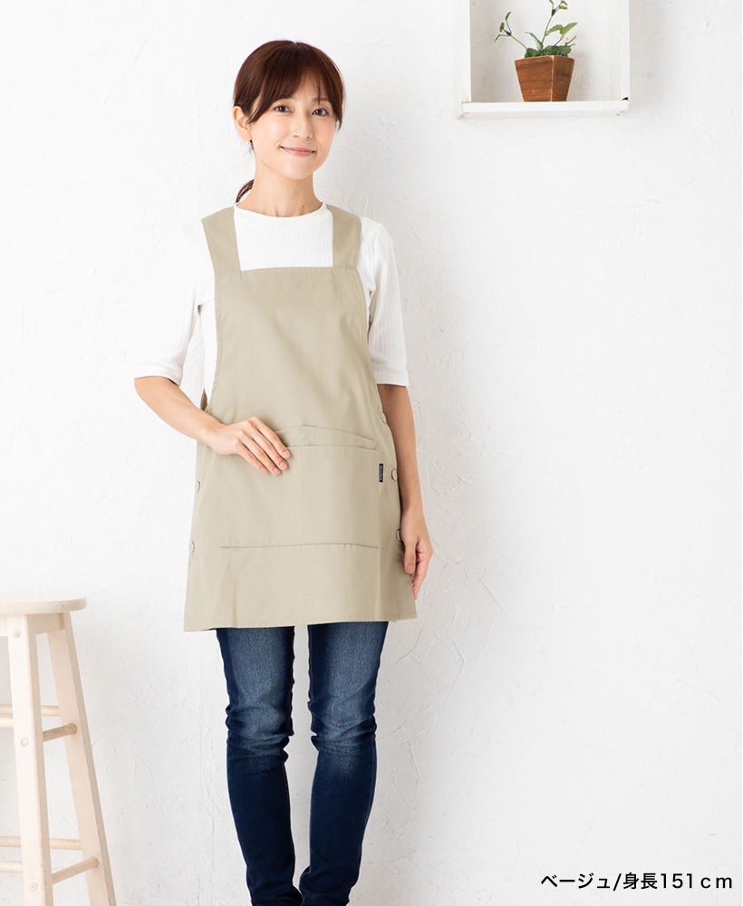 サロペットエプロンS | Sサイズ,カバータイプ | エプロン専門店-Apron
