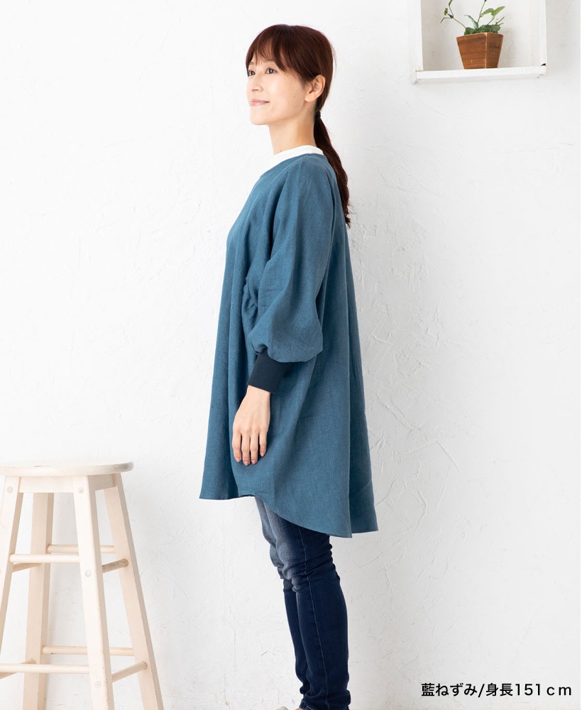 プルオーバーリネン割烹着S | Sサイズ,割烹着 | エプロン専門店