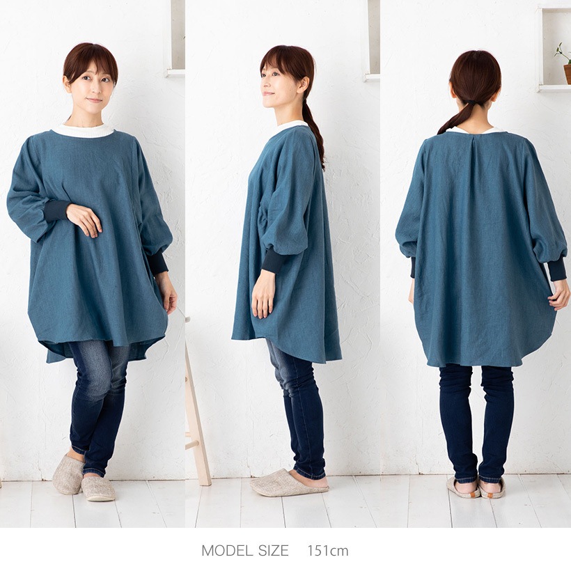 リネンハウス　割烹着 リネン割ぽう着