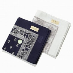 GLARNER TUECHLI グラルナー・チューヒリ バンダナ スカーフ ペイズリー 67cm×67?|Accessories|ITEM