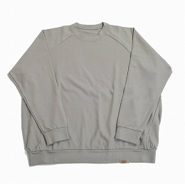 COLINA de passaros コリーナ スウェット Super 140s Washable Wool Sweat グレー