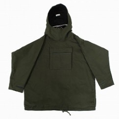 実物 新品 デッドストック ベルギー軍 90's ケミカル プロテクティブ スモックパーカ アノラックパーカー グリーン|D|BRAND