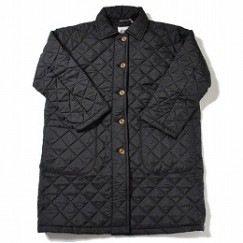 【SALE】BEAVER OF BOLTON ビーバーオブボルトン レディース オーバーサイズ キルティングコート ブラック|B|BRAND