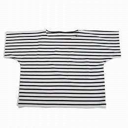 ATHA アタ ボートネック シャツ カットソー ボーダー OVERSIZED BORDER BRETON SHIRT BORDER