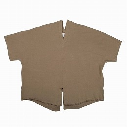 ATHA アタ カフタンシャツ ブラウン COMBED FRENCH TERRY KAFTAN H/S BROWN