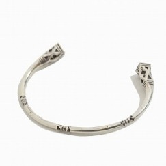 TOUAREG SILVER JEWELRY トゥアレグ シルバー ジュエリー POURE SILVER BANGLE シルバーバングル NBG-01|T|BRAND