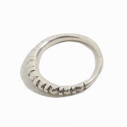 TOUAREG SILVER JEWELRY トゥアレグ シルバー ジュエリー リング pure silver cut ring NRG-02