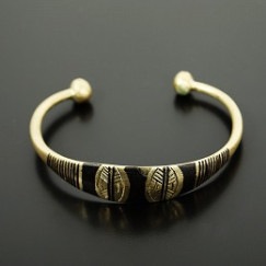 TOUAREG JEWELRY トゥアレグ ジュエリー メタルアクセサリー バングル ゴールド|T|BRAND
