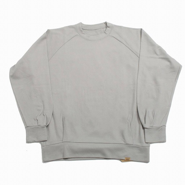 COLINA de passaros コリーナ タック スウェット Super 140s Washable Wool Tuck Sweat グレージュ