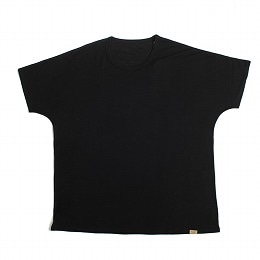 COLINA de passaros コリーナ ウール Ｔシャツ スーパー120's ブラック