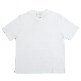 STUDIO NICHOLSON スタジオニコルソン Tシャツ ホワイト BRIC T-SHIRT IN OFF WHITE