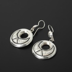 TUAREG SILVER JEWELRY トゥアレグ シルバー ジュエリー シルバーピアス|T|BRAND