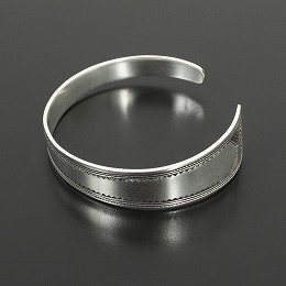 トゥアレグ シルバー ジュエリー TOUAREG SILVER JEWELRY シルバーバングル アシンメトリー bangle-12 シルバー