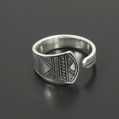 トゥアレグ シルバー ジュエリー TOUAREG SILVER JEWELRY シルバーリング RING アシンメトリー シルバー|T|BRAND