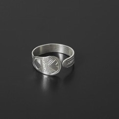トゥアレグ シルバー ジュエリー TOUAREG SILVER JEWELRY シルバーリング  オープンリング シルバー|T|BRAND
