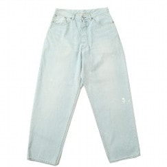 marka マーカ オーガニックコットン 12oz デニム コクーンフィット ジーンズ COCOON FIT JEANS FADED INDIGO|M|BRAND