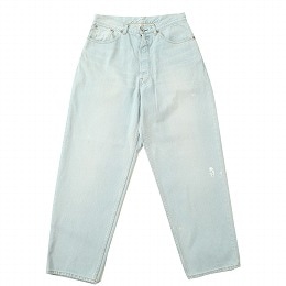 marka マーカ オーガニックコットン 12oz デニム コクーンフィット ジーンズ COCOON FIT JEANS FADED INDIGO