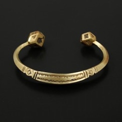 Touareg Vintage Brass Bangle  ゴールド F|T|BRAND