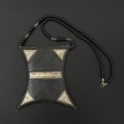 Touareg Vintage Leather Talisman Necklace トウアレグ ヴィンテージ タリスマンネックレス ブラック|T|BRAND