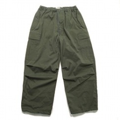 marka マーカ リサイクルナイロン リップストップ オーバーパンツ オリーブ OVER PANTS OLIVE|M|BRAND