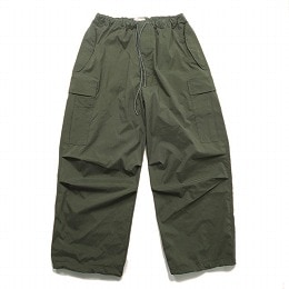 marka マーカ リサイクルナイロン リップストップ オーバーパンツ オリーブ OVER PANTS OLIVE