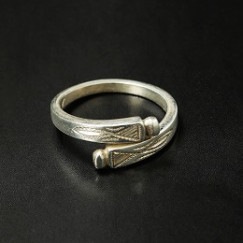 TOUAREG SILVER JEWELRY トゥアレグ シルバー ジュエリー POURE SILVER RING シルバーリング  重ね シルバー|T|BRAND