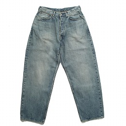 marka マーカ オーガニックコットン 13.5oz セルビッチデニム ニュー コクーンフィットジーンズ ユーズドウオッシュ