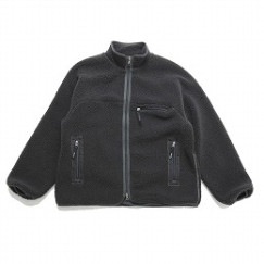 GYMPHLEX ジムフレックス ライトボアブルゾン グレー GY-A0250 BOL_COZY LIGHT BOA BLOUSON