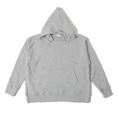 INTERIM インテリム HYPER BIG LOOP WHEEL AFTER HOODED SWEAT PARKA GRY ハイパービッグ ループウィール 後付け スウェット パーカーグレー|I|