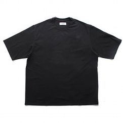 marka マーカ 40/2 オーガニックコットンニットクルーネックTシャツ チャコール|M|BRAND
