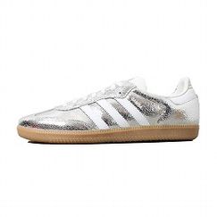 10%OFF クーポン 対象商品！！】adidas SAMBA OG W アディダス サンバ スニーカー JR0035 シルバーメタリックホワイト|A|BRAND