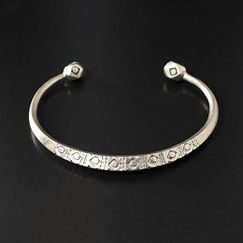 TOUAREG トゥアレグ メタルアクセサリー バングル ニッケルブレス 15 シルバー F|T|BRAND