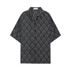 marka マーカ 8匁シルク羽二重 シルクオープンカラーシャツ HABUTAE SILK SILK OPEN COLLAR SHIRT wall cloth|M|BRAND